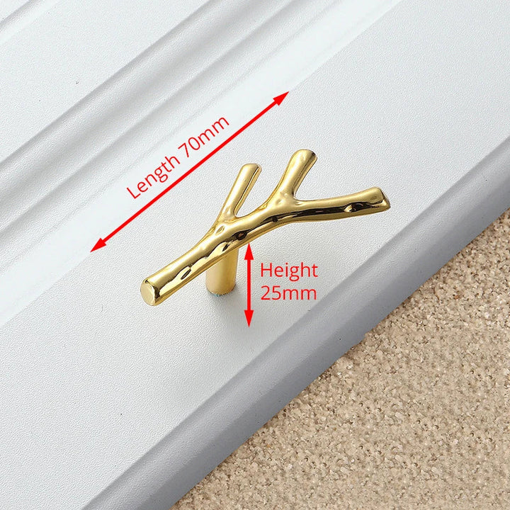 Baumzweig Schrankgriffe Küchenmöbel Hardware Schubladengriffe | Karnz