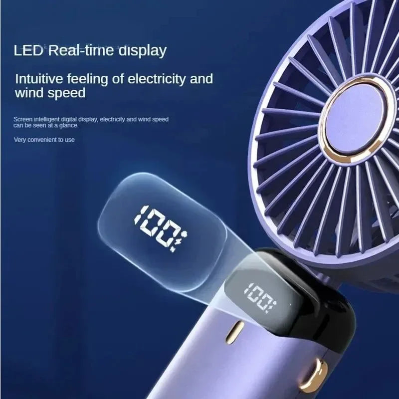 Aromatherapie Handheld Mini Ventilator – Foldbar, Tragbar & USB Wiederaufladbar | Karnz