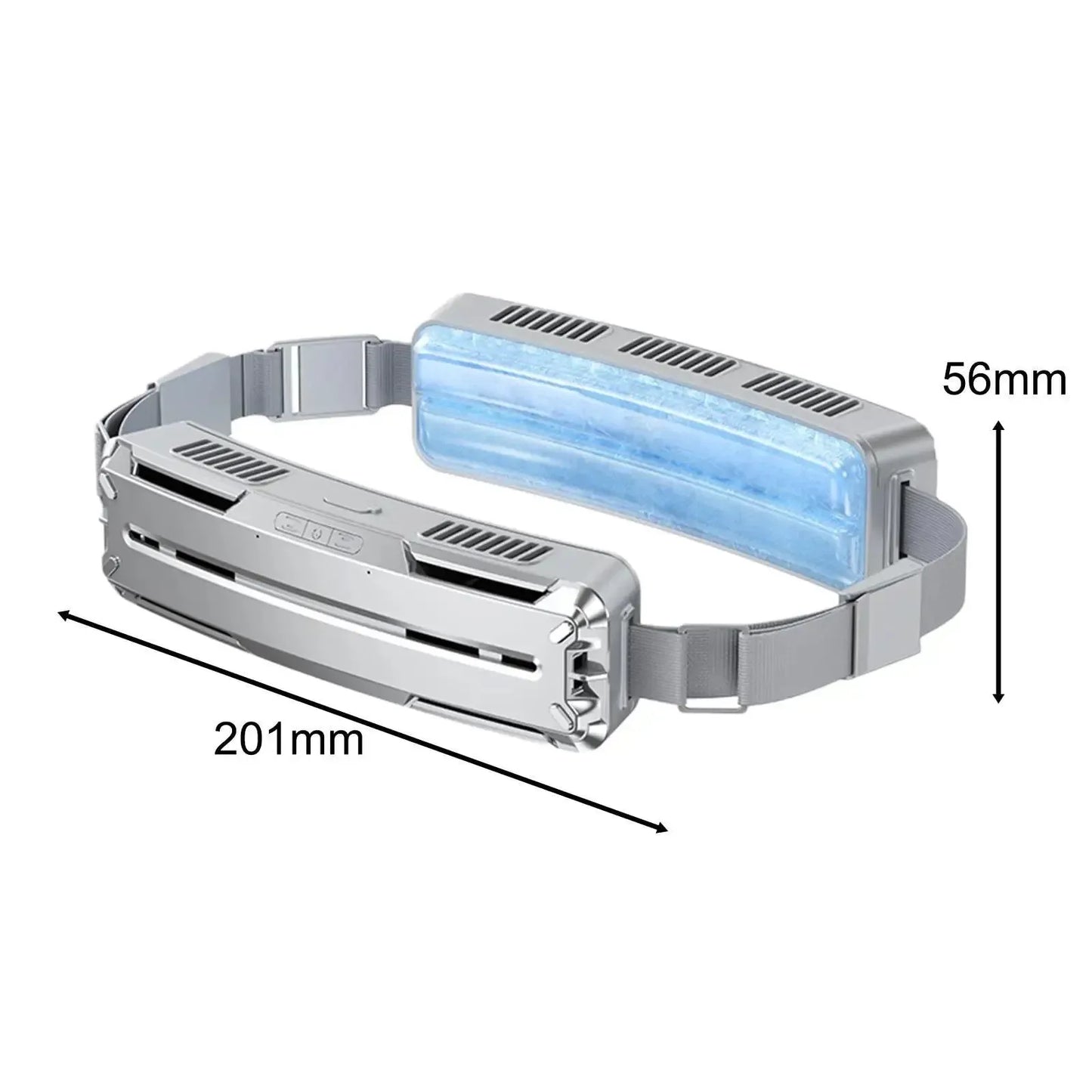 Tragbarer Eis-Taillengürtel-Ventilator - Klimaanlagenventilator für Zuhause, Camping, Klettern | Karnz