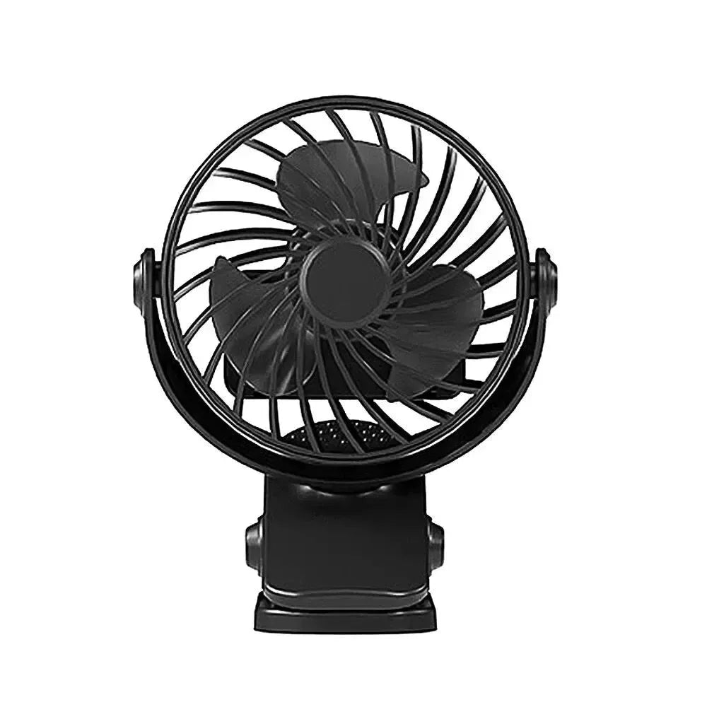 Akku 720° drehbarer Clipventilator mit Nachtlicht – Tragbare & vielseitige Kühlungslösung | Karnz