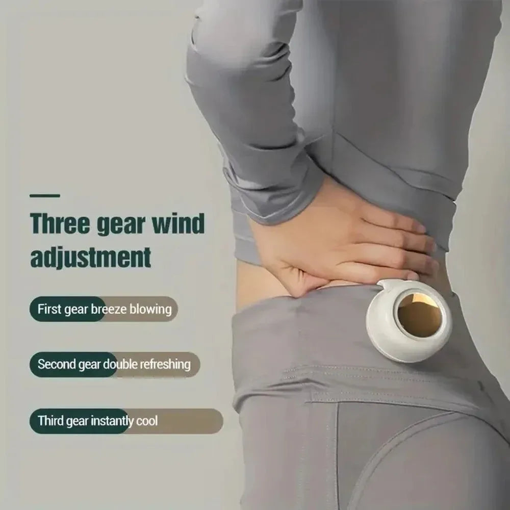 Whirlwind blattloser Mini Ventilator – USB wiederaufladbarer & tragbarer Ventilator für Außen | Karnz