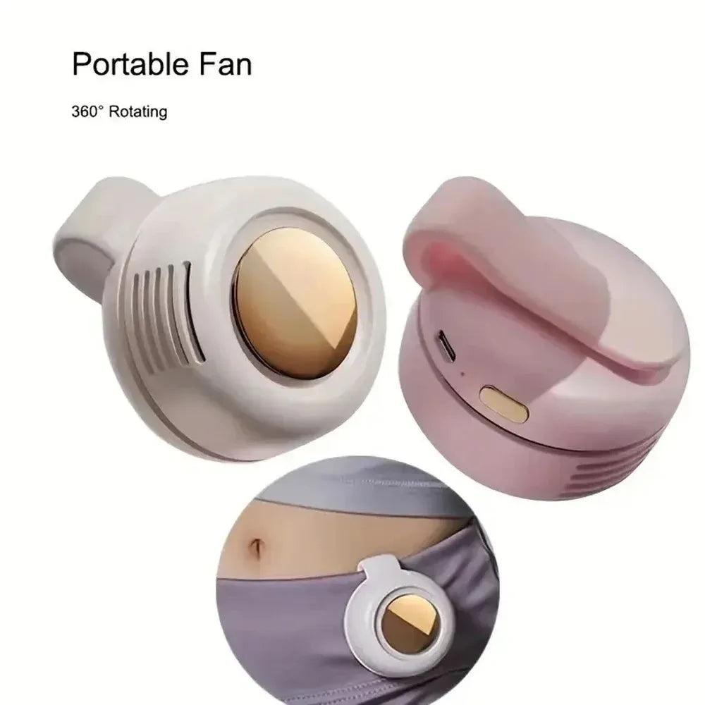 Whirlwind blattloser Mini Ventilator – USB wiederaufladbarer & tragbarer Ventilator für Außen | Karnz