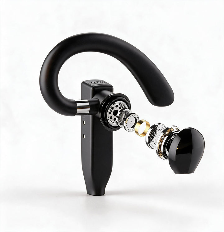 Trucker Dual Mic Wireless Bluetooth 5.1 Noise Cancelling Headset/Earphones