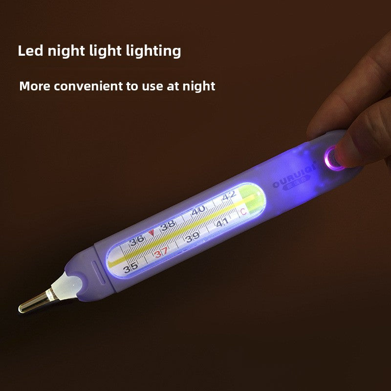 Karnz | Tragbares wiederaufladbares Thermometer mit LED-Display und Handgelenkband