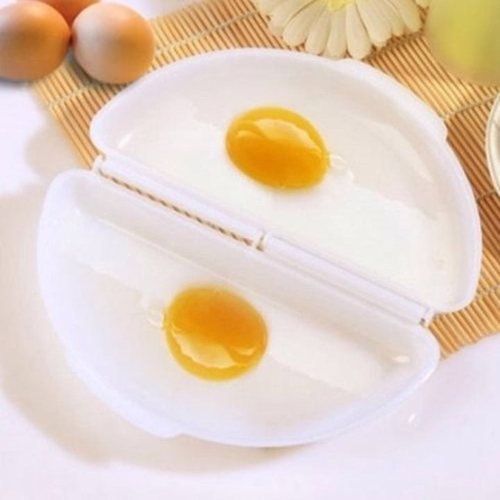 Zwei Eier Mikrowelle Omelette Kocher Pfanne Kocher Omelette Eier Dampfgarer | Karnz