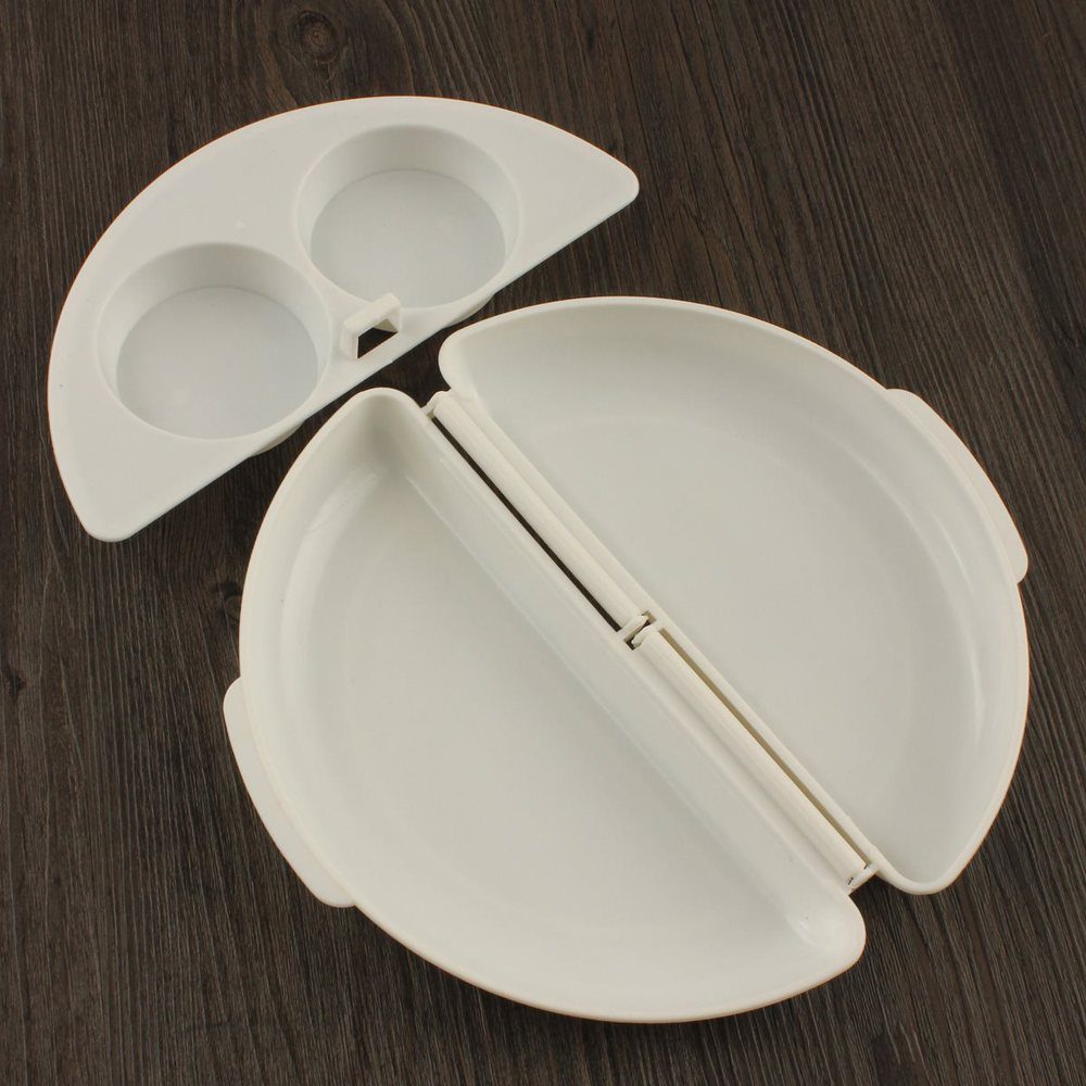 Zwei Eier Mikrowelle Omelette Kocher Pfanne Kocher Omelette Eier Dampfgarer | Karnz