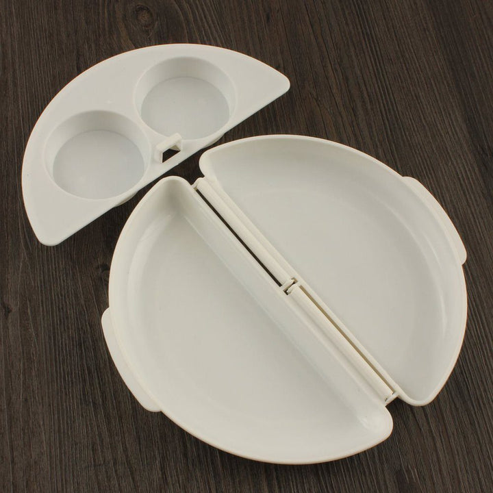 Zwei Eier Mikrowelle Omelette Kocher Pfanne Kocher Omelette Eier Dampfgarer | Karnz