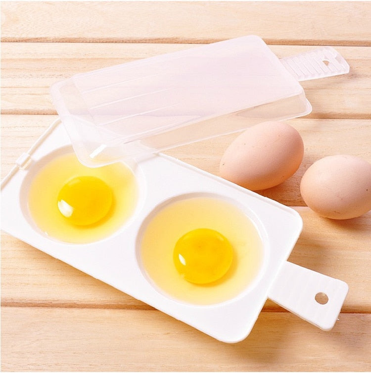 Zwei Eier Mikrowelle Omelette Kocher Pfanne Kocher Omelette Eier Dampfgarer | Karnz