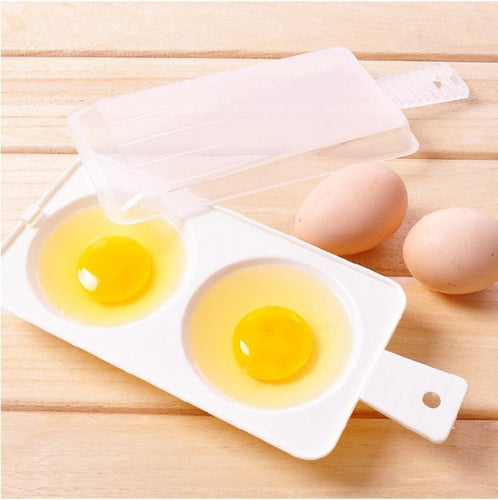 Zwei Eier Mikrowelle Omelette Kocher Pfanne Kocher Omelette Eier Dampfgarer | Karnz