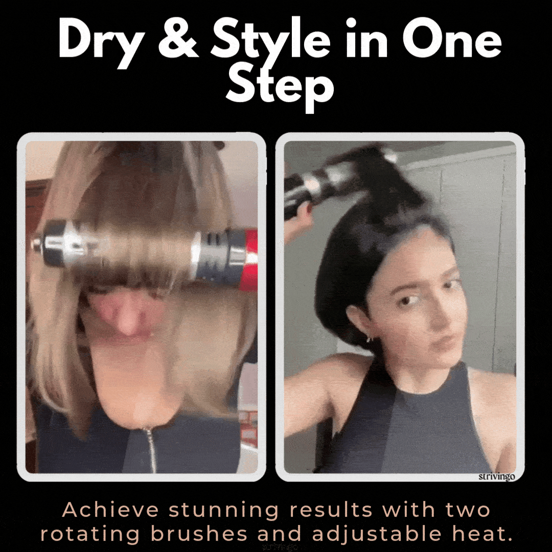 Karnz | Driwave 2-in-1 Rotierender Haartrockner und Styler