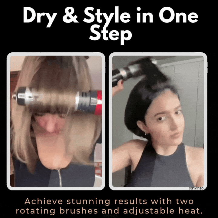 Karnz | Driwave 2-in-1 Rotierender Haartrockner und Styler