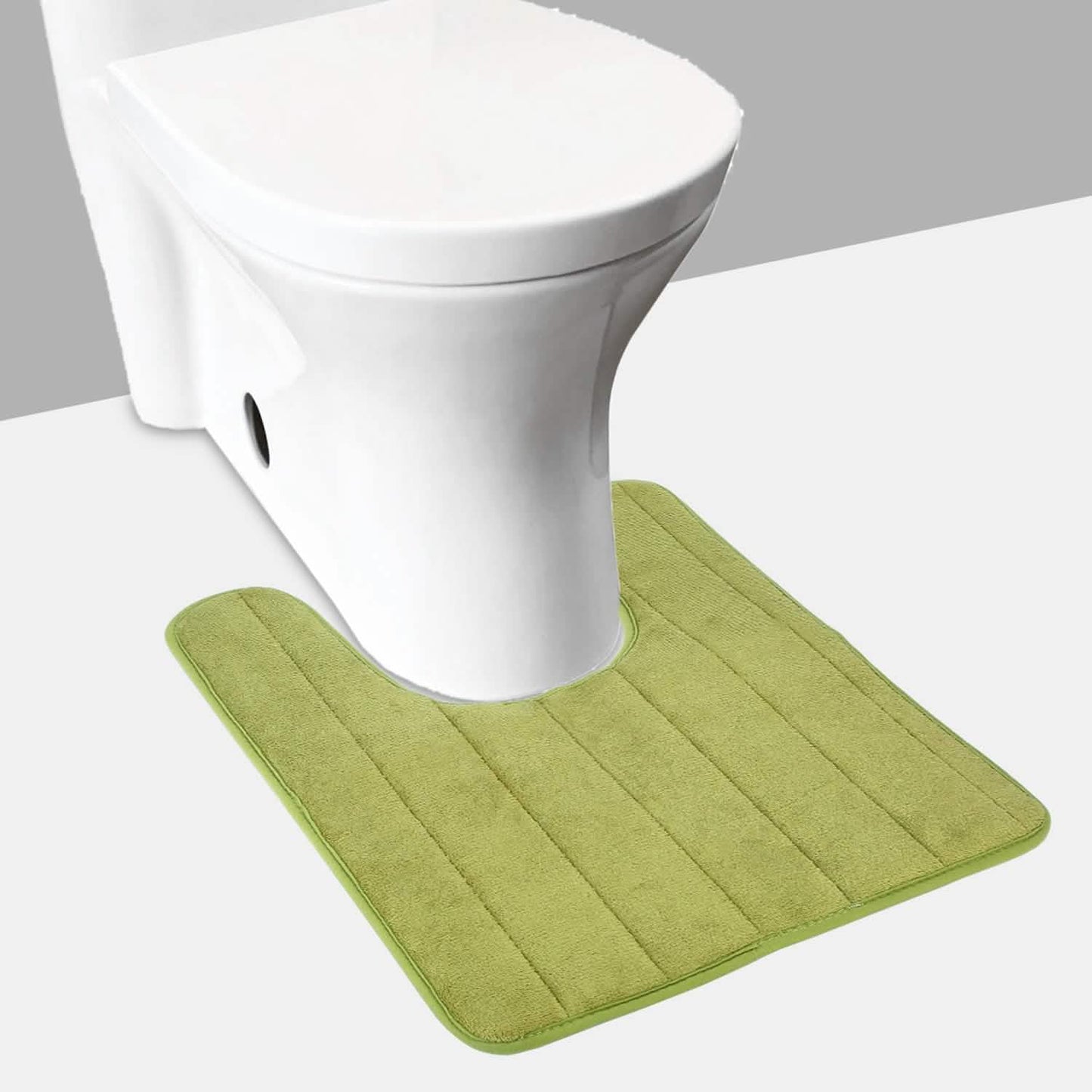 U-förmige, rutschfeste Toilettenmatte