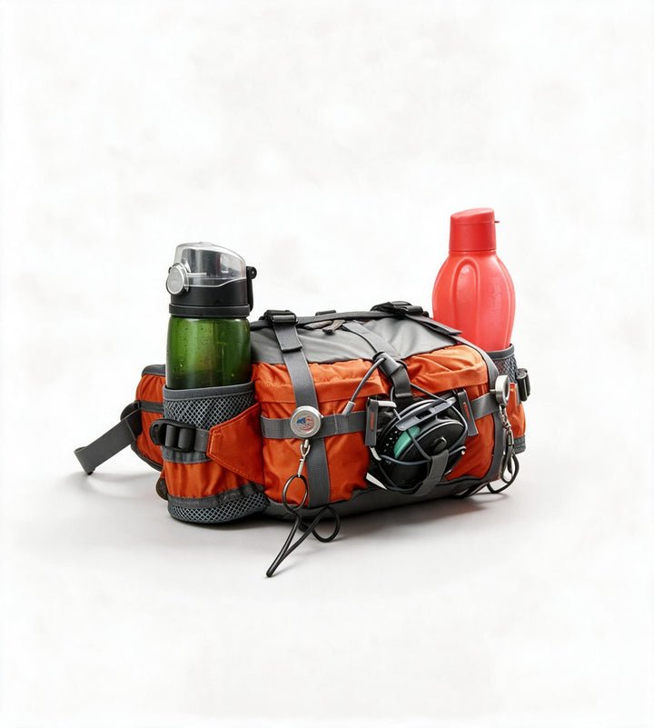 Sandsberg | Outdoor-Gürteltasche | Ultraleichtes Multi-Fach-Design | Mehrere Farben