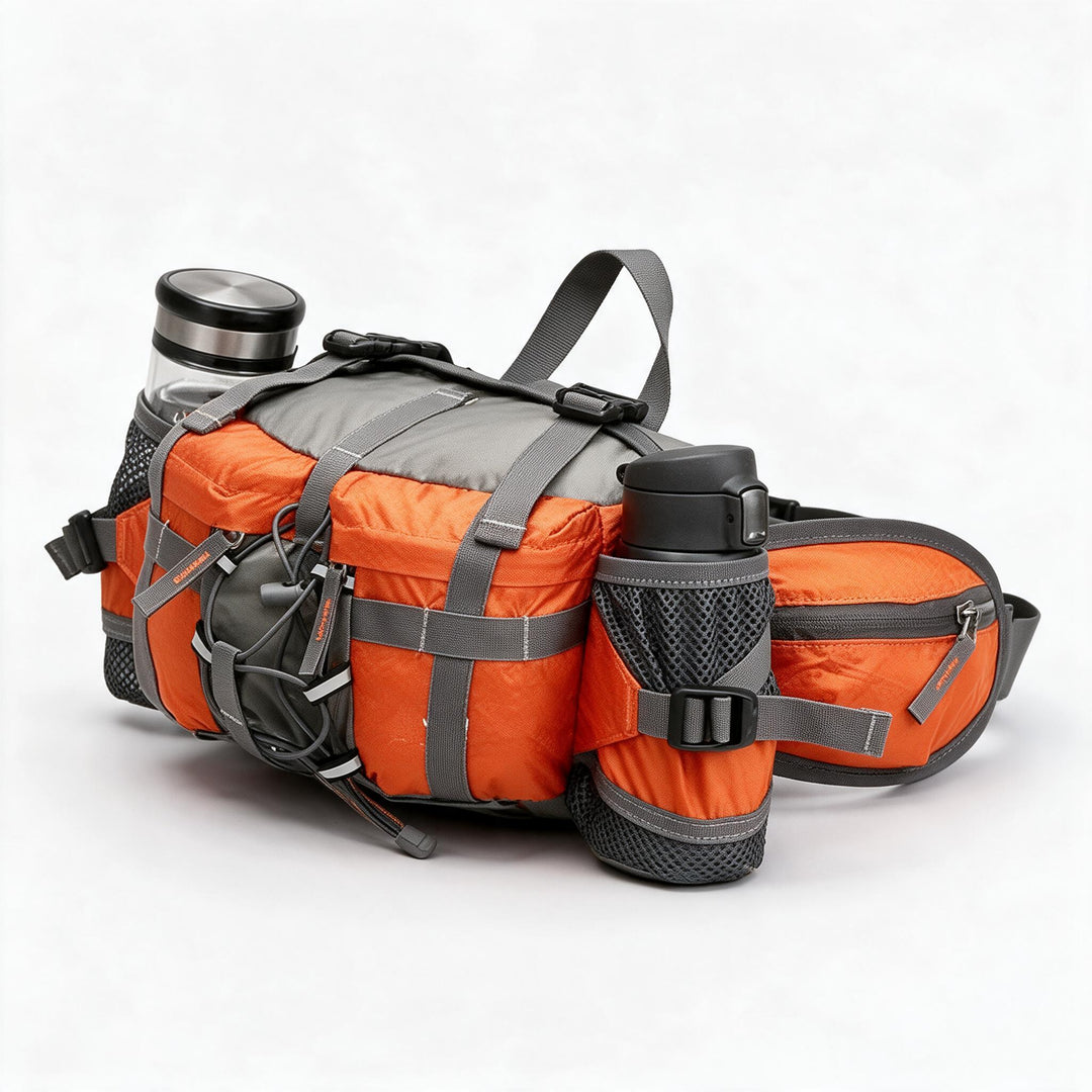 Sandsberg | Outdoor-Gürteltasche | Ultraleichtes Multi-Fach-Design | Mehrere Farben