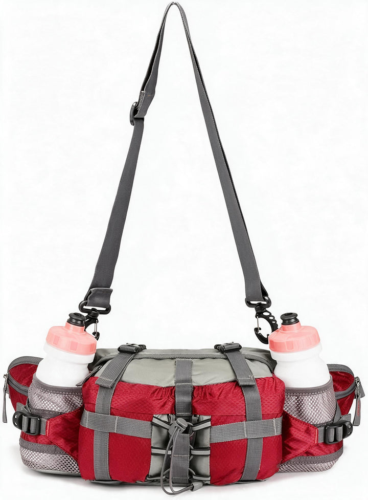 Sandsberg | Outdoor-Gürteltasche | Ultraleichtes Multi-Fach-Design | Mehrere Farben