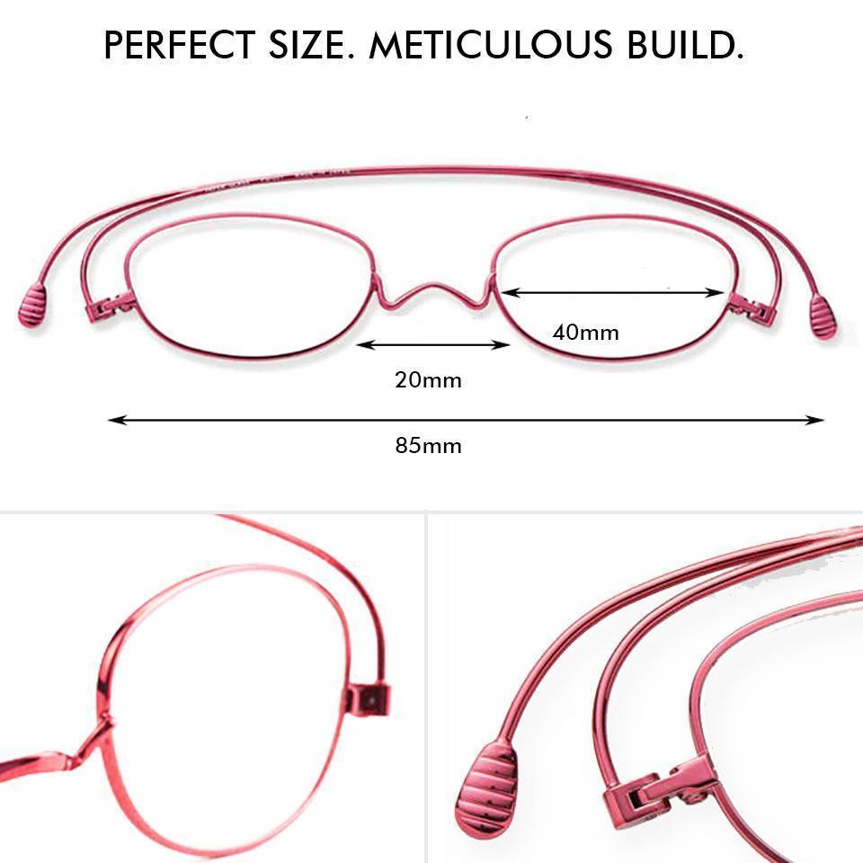 Karnz | Ultraleichte Legierungslesebrille