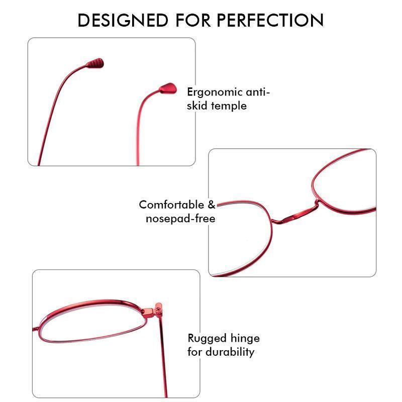 Karnz | Ultraleichte Legierungslesebrille