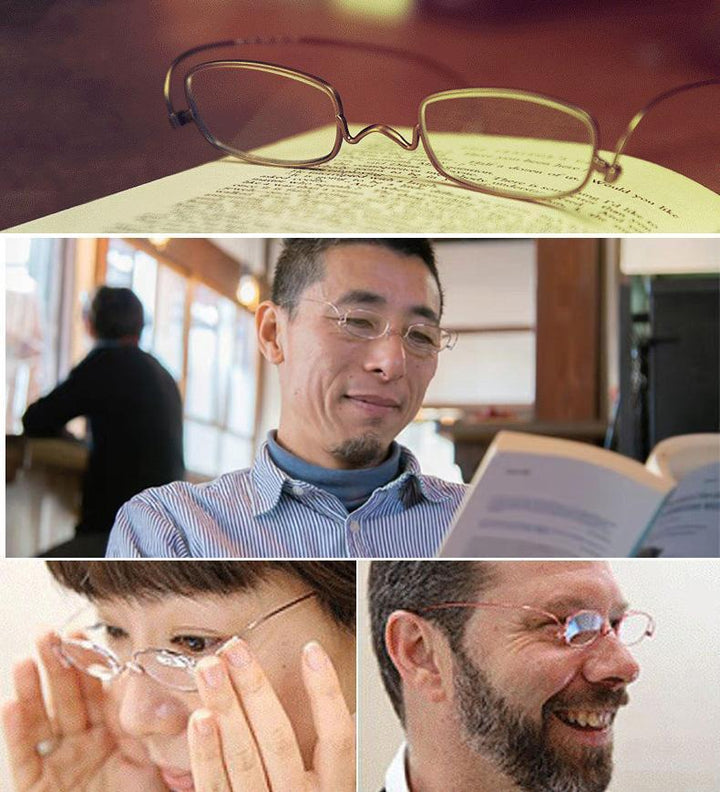 Karnz | Ultraleichte Legierungslesebrille