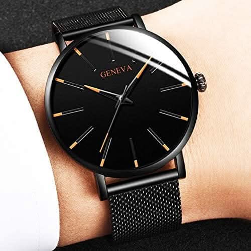 Ultradünne minimalistische Business-Uhr für Herren