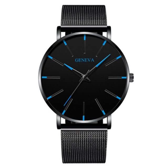 Ultradünne minimalistische Business-Uhr für Herren