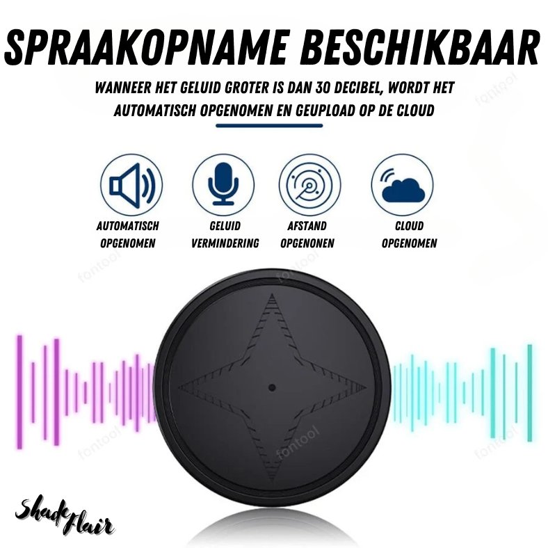 Sandsberg UltraTrack | GPS-Tracker | Starker Magnet mit Echtzeit-Tracking | Schwarz