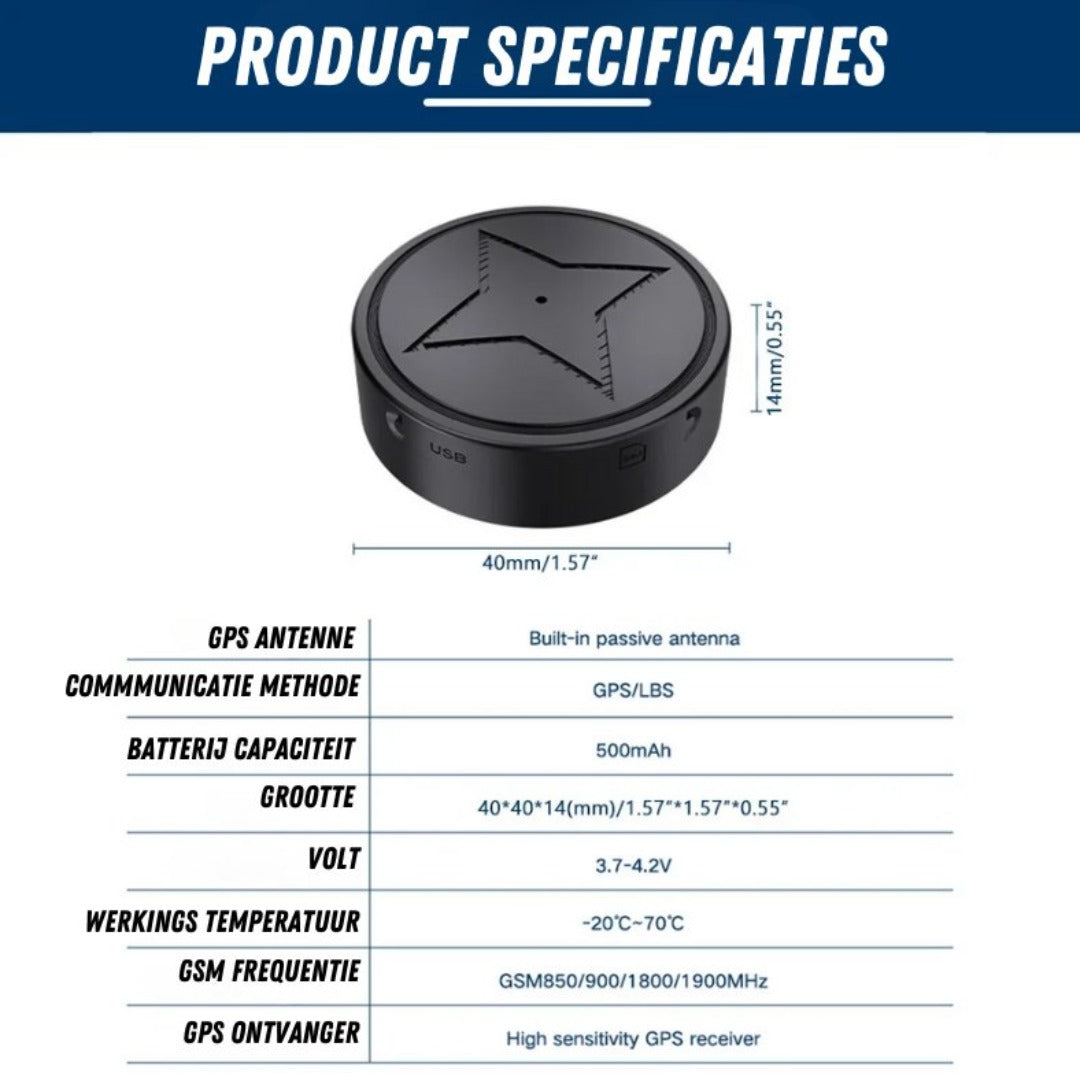 Ultratrack Starker Magnetischer GPS Tracker