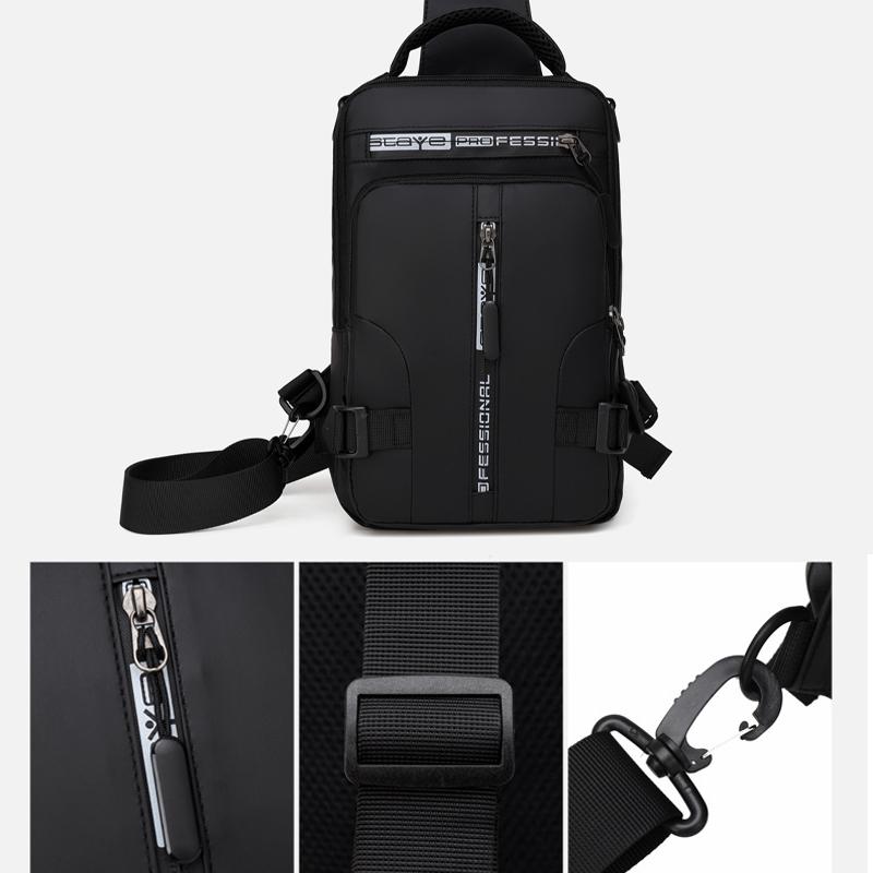 Umhängetasche mit USB-Ladegerät | Karnz