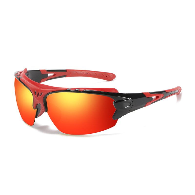 Unisex-Sportsonnenbrille mit polarisiertem UV400-Schutz