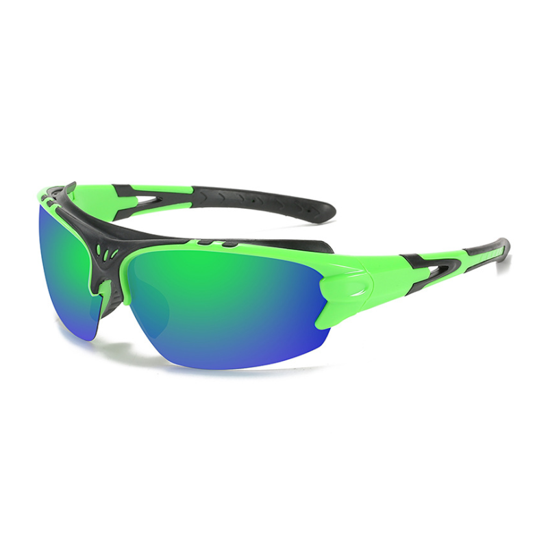 Unisex-Sportsonnenbrille mit polarisiertem UV400-Schutz