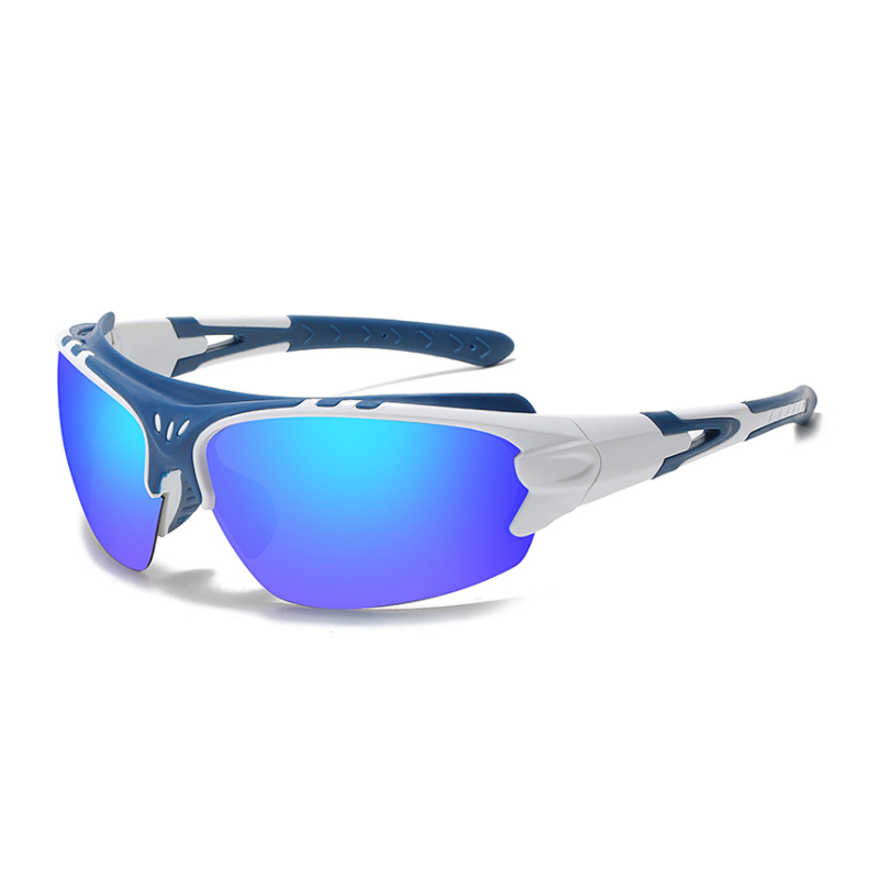 Unisex-Sportsonnenbrille mit polarisiertem UV400-Schutz