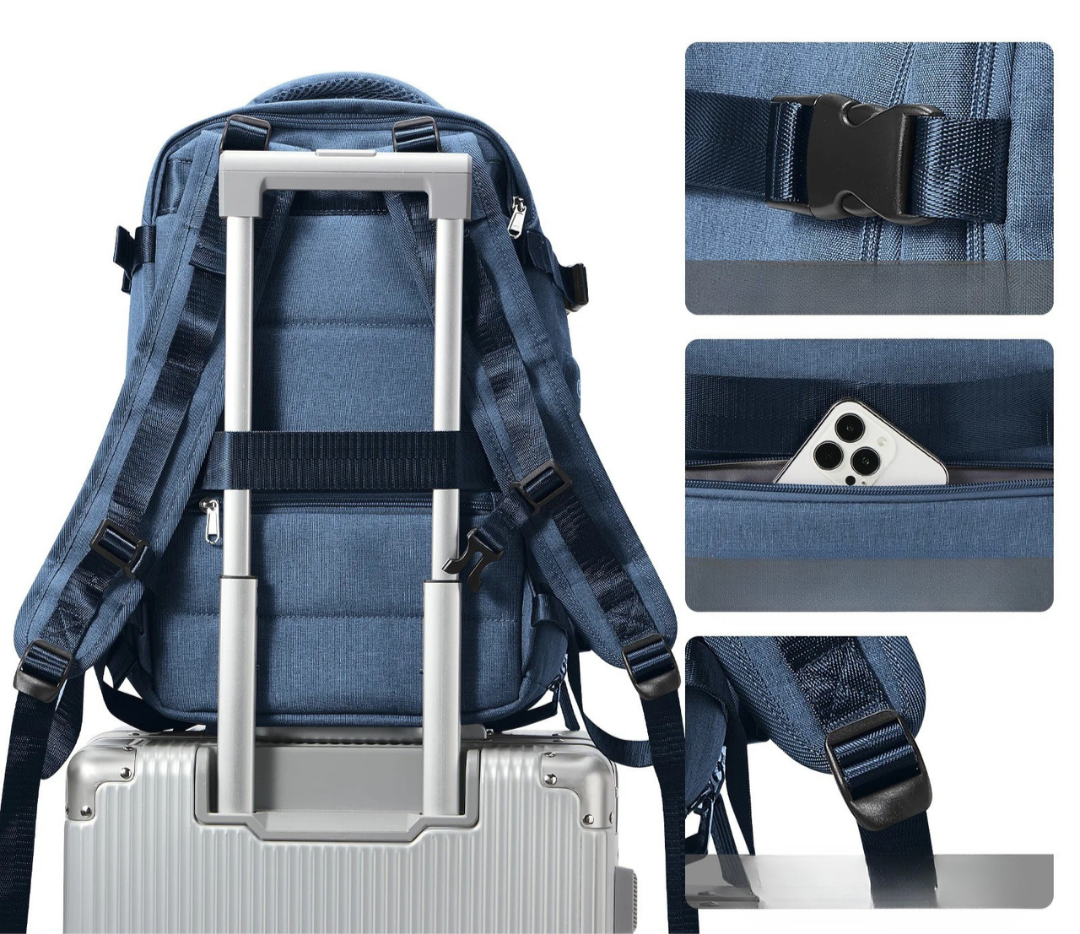 Kompakte Unisex-Reise-Rucksack | Karnz