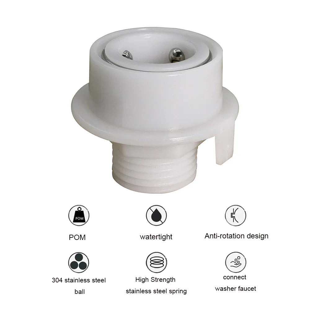 Universeller Wasserhahn Schlauchanschluss Schnellverbinder Tap Adapter | Karnz