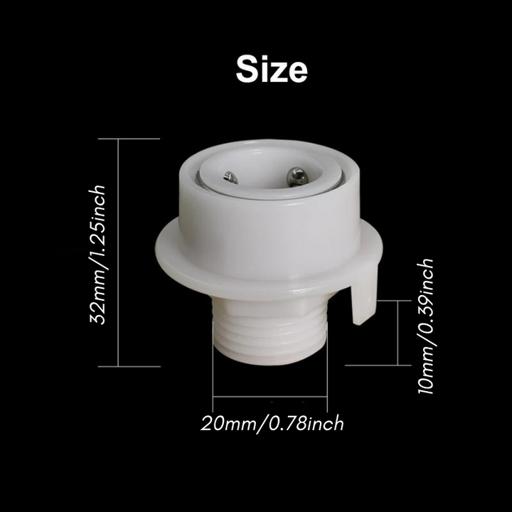 Universeller Wasserhahn Schlauchanschluss Schnellverbinder Tap Adapter | Karnz