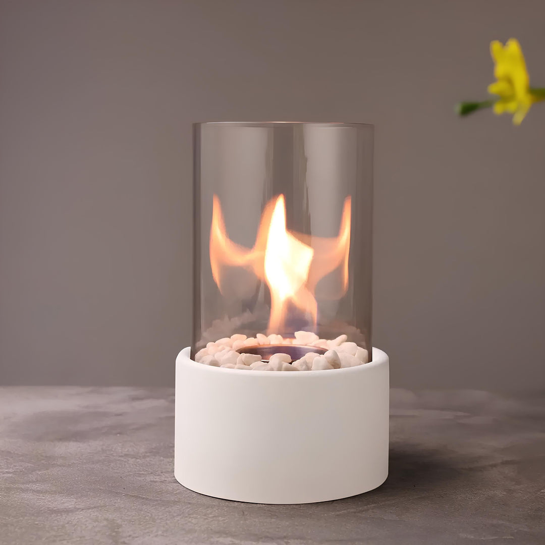 Klassische Öllampe mit offener Flamme - Lumora | Karnz