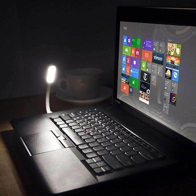 Karnz | Flexibles Helles Mini-LED-USB-Licht Computerlampe für Notebook Computer PC