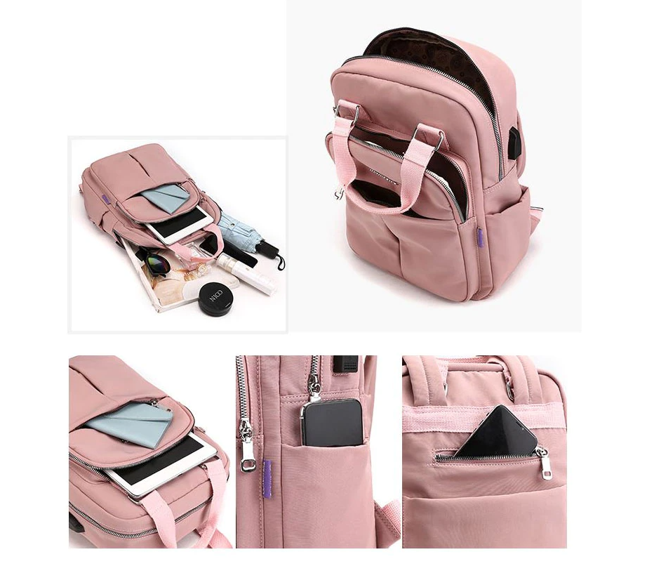 Wasserfester USB-Lade-Anti-Diebstahl-Rucksack – Mehrfachfächer-Design | Karnz