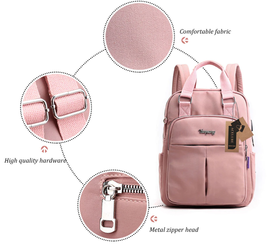 Wasserfester USB-Lade-Anti-Diebstahl-Rucksack – Mehrfachfächer-Design | Karnz