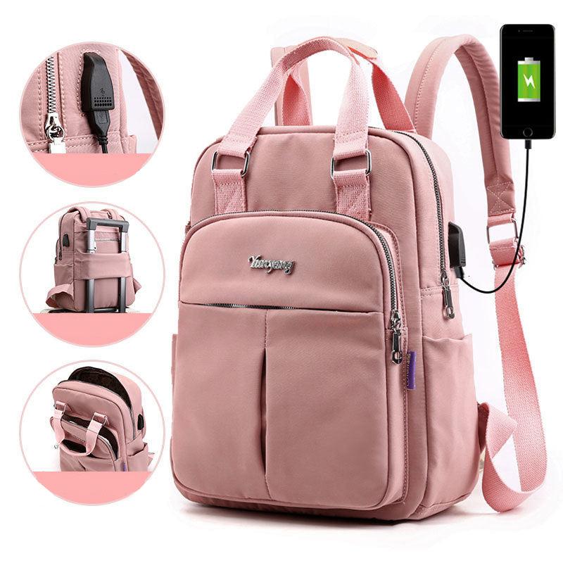 Wasserfester USB-Lade-Anti-Diebstahl-Rucksack – Mehrfachfächer-Design | Karnz