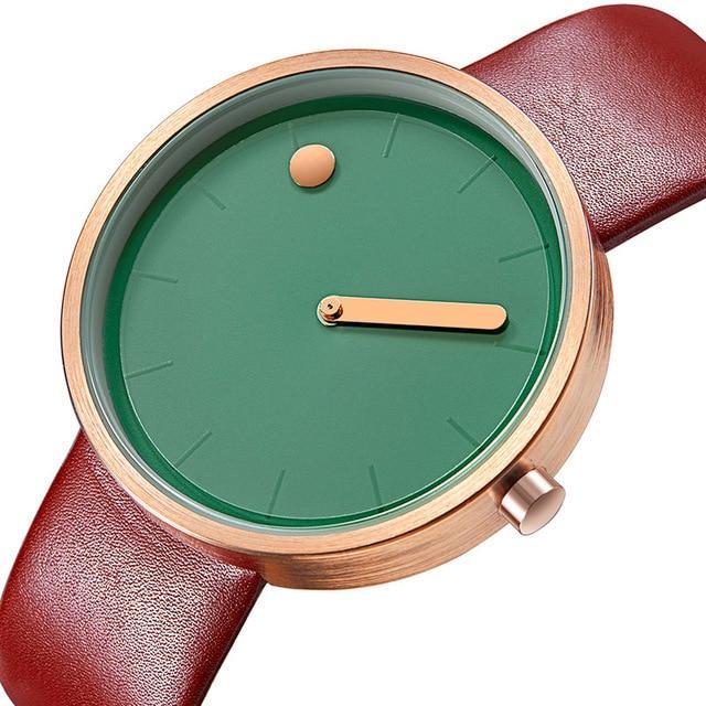 Karnz | IcoolGadgets Quarz Uhr Herren Luxus Freizeit Schwarz Japan Quarz Uhr Einfache Designer Mode Uhr männlich