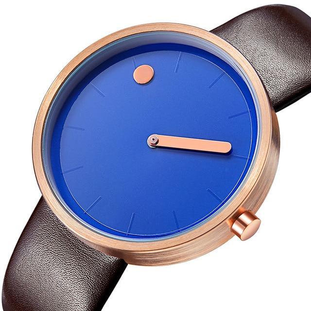 Karnz | IcoolGadgets Quarz Uhr Herren Luxus Freizeit Schwarz Japan Quarz Uhr Einfache Designer Mode Uhr männlich