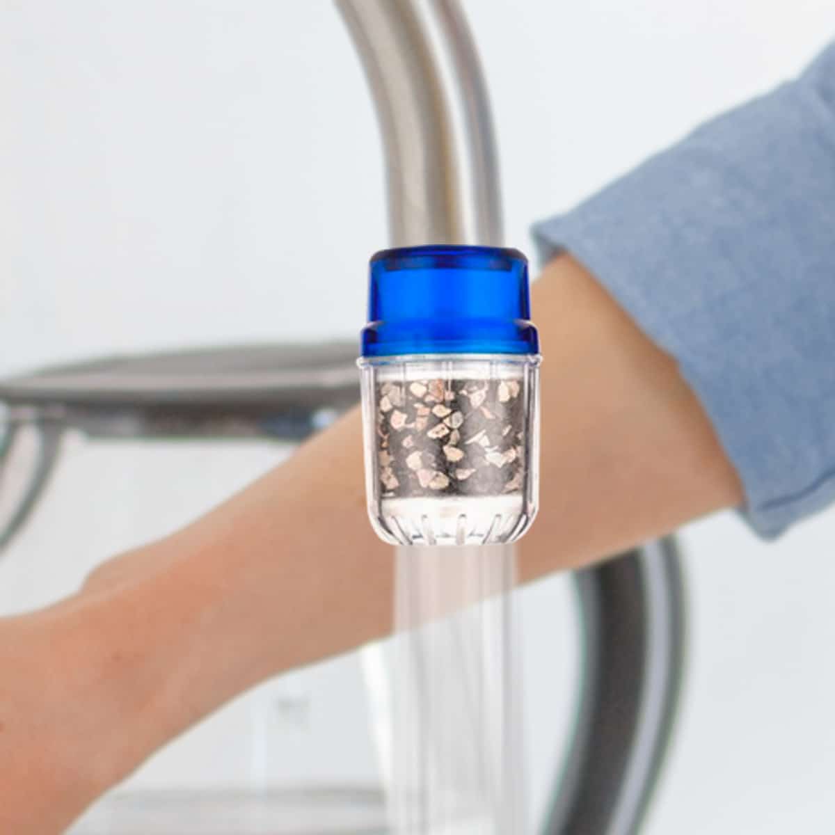 Wasserfilter mit Aktivkohle für den Wasserhahn (entfernt Verunreinigungen im Wasser) | Karnz