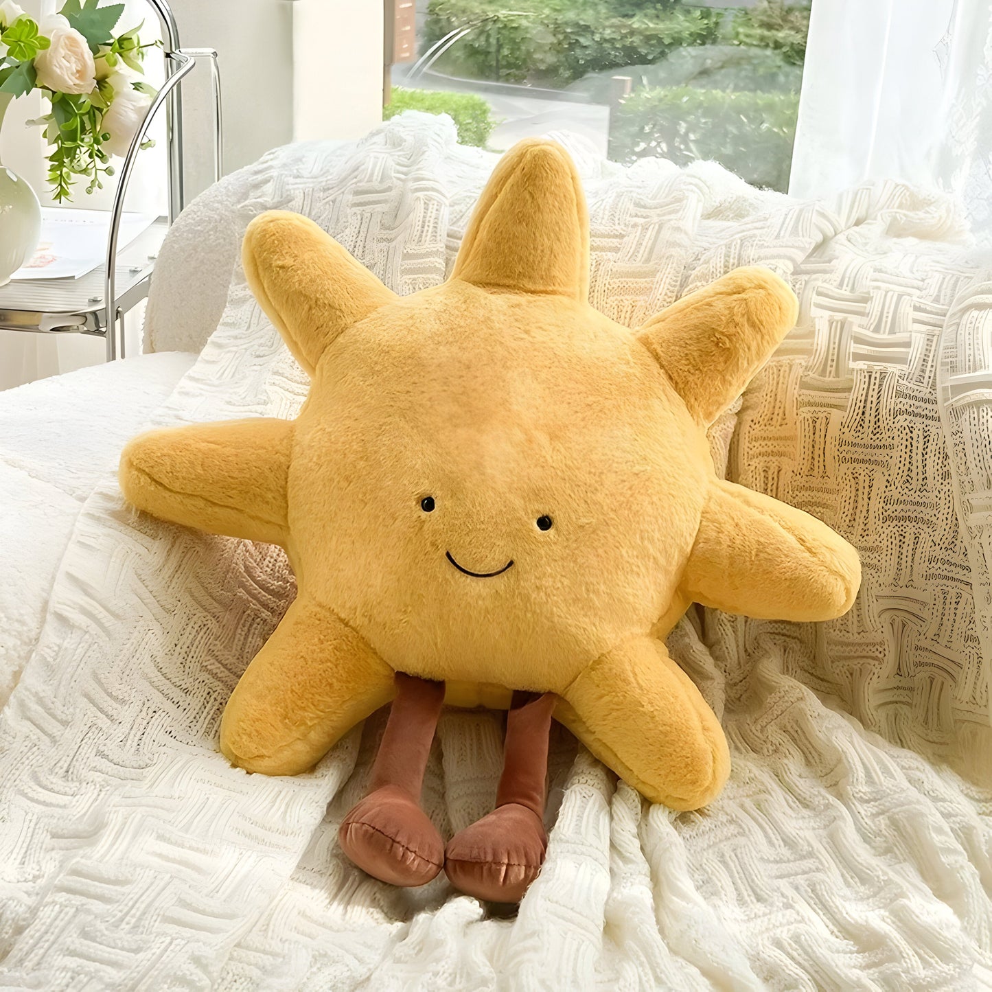 CloudMoon Kissen - Sanftes Mond- und Sonnen-Tatami-Kissen | Karnz