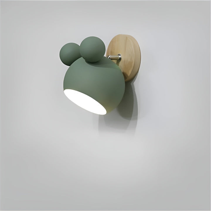 Wandleuchte im Mickey-Design – Dekorativ und Modern | Perfekt für das Kinderzimmer & Wohnzimmer | Karnz