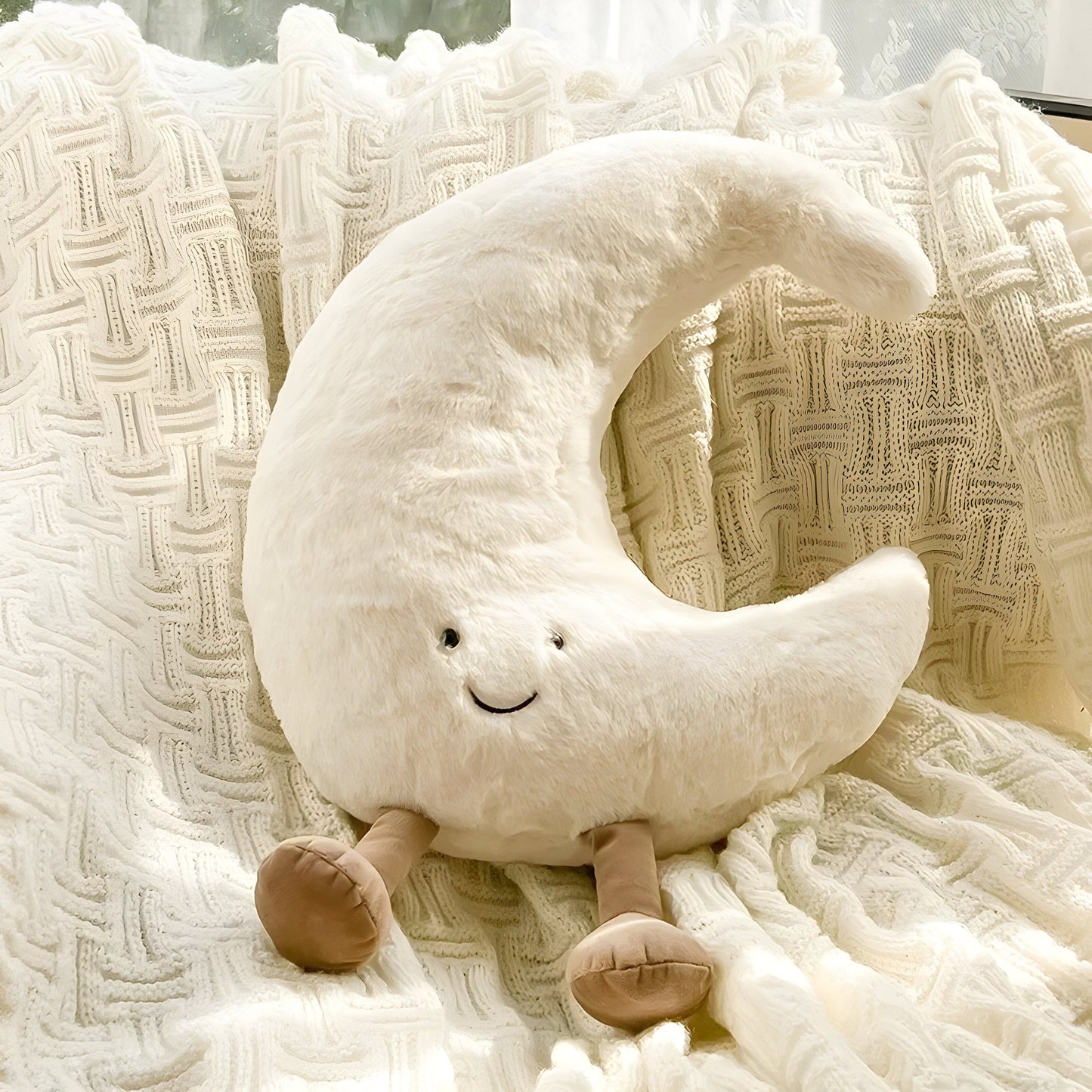 CloudMoon Kissen - Sanftes Mond- und Sonnen-Tatami-Kissen | Karnz