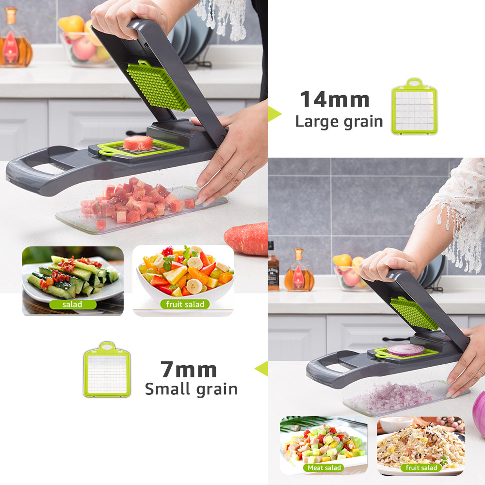 GT-Chopper 7-in-1 Gemüse- & Obstschneider Dicer | Karnz