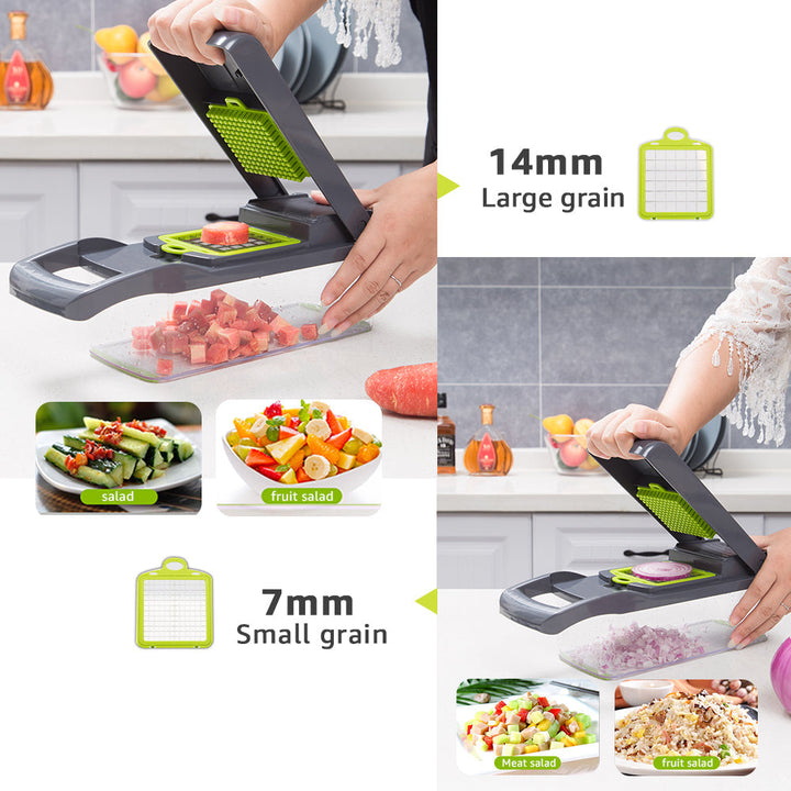 GT-Chopper 7-in-1 Gemüse- & Obstschneider Dicer | Karnz