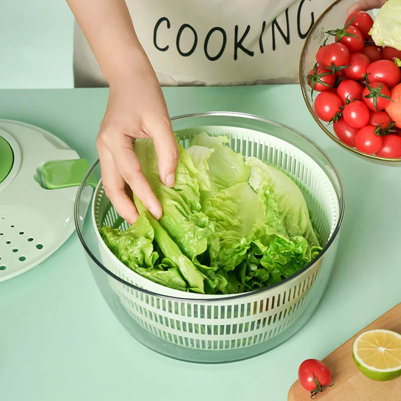 Gemüse Salat Spinner Waschmaschine Abtropfer Küchen Sieb Werkzeug | Karnz