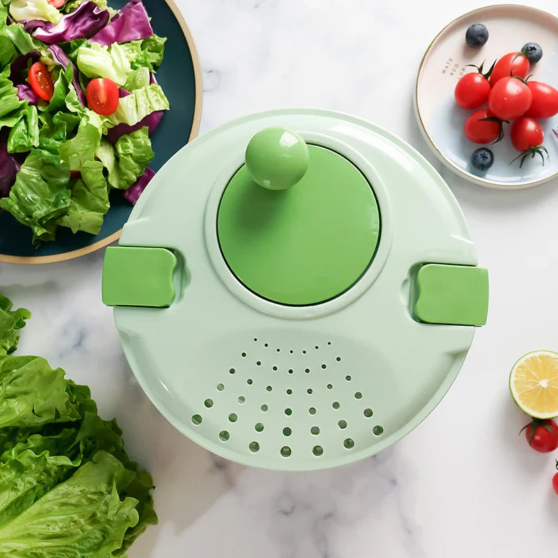 Gemüse Salat Spinner Waschmaschine Abtropfer Küchen Sieb Werkzeug | Karnz