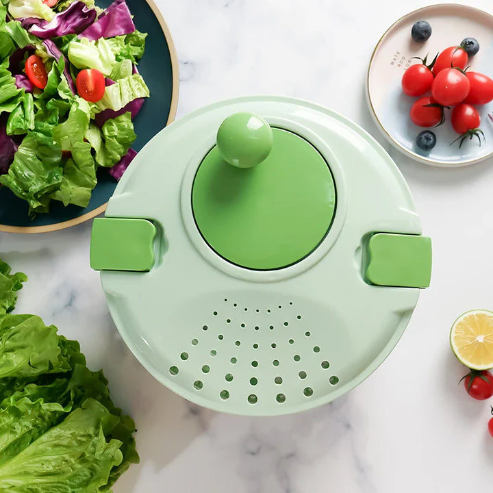 Gemüse Salat Spinner Waschmaschine Abtropfer Küchen Sieb Werkzeug | Karnz