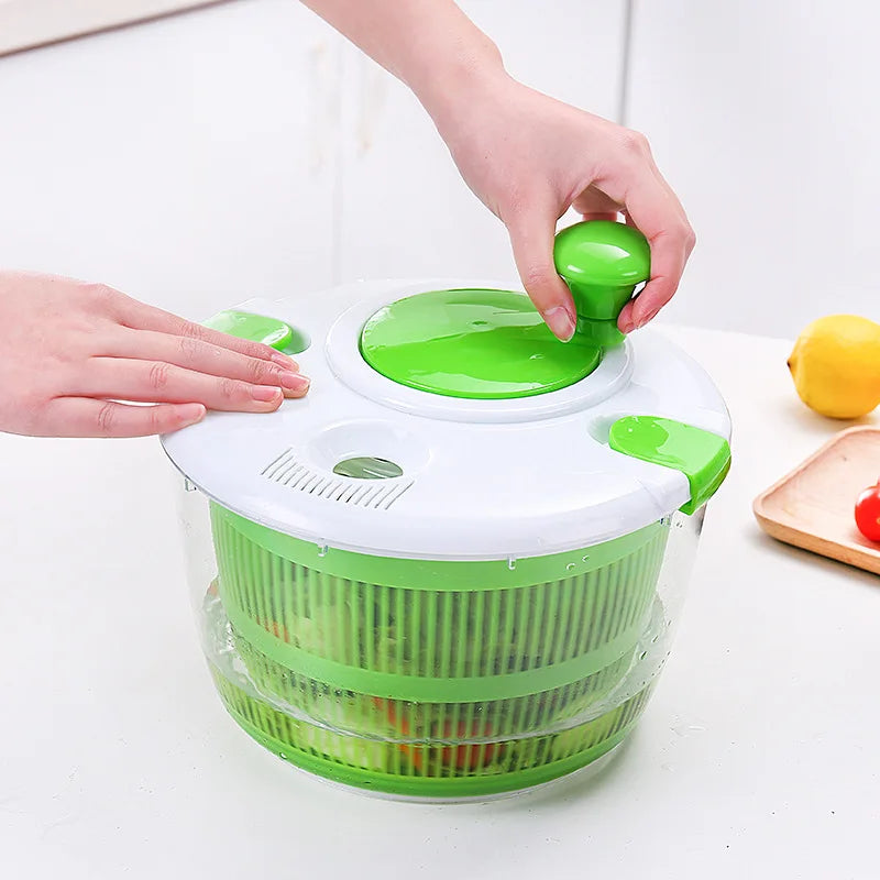 Gemüse Salat Spinner Waschmaschine Abtropfer Küchen Sieb Werkzeug | Karnz